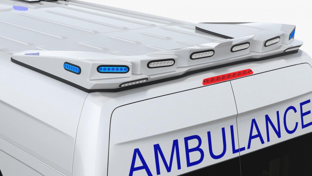 3D Ambulances Collection