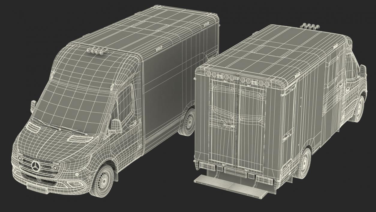 3D Ambulances Collection