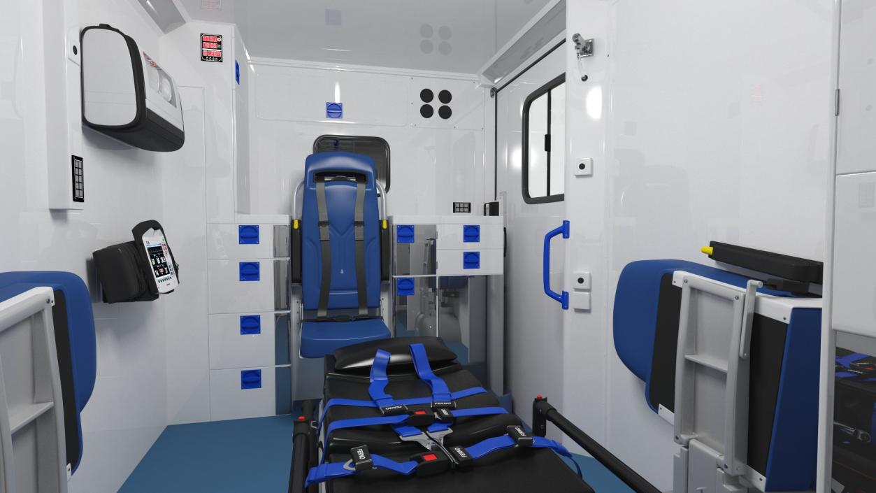 3D Ambulances Collection