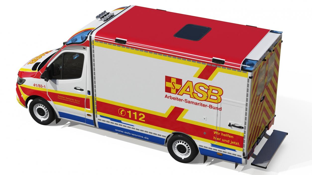 3D Ambulances Collection