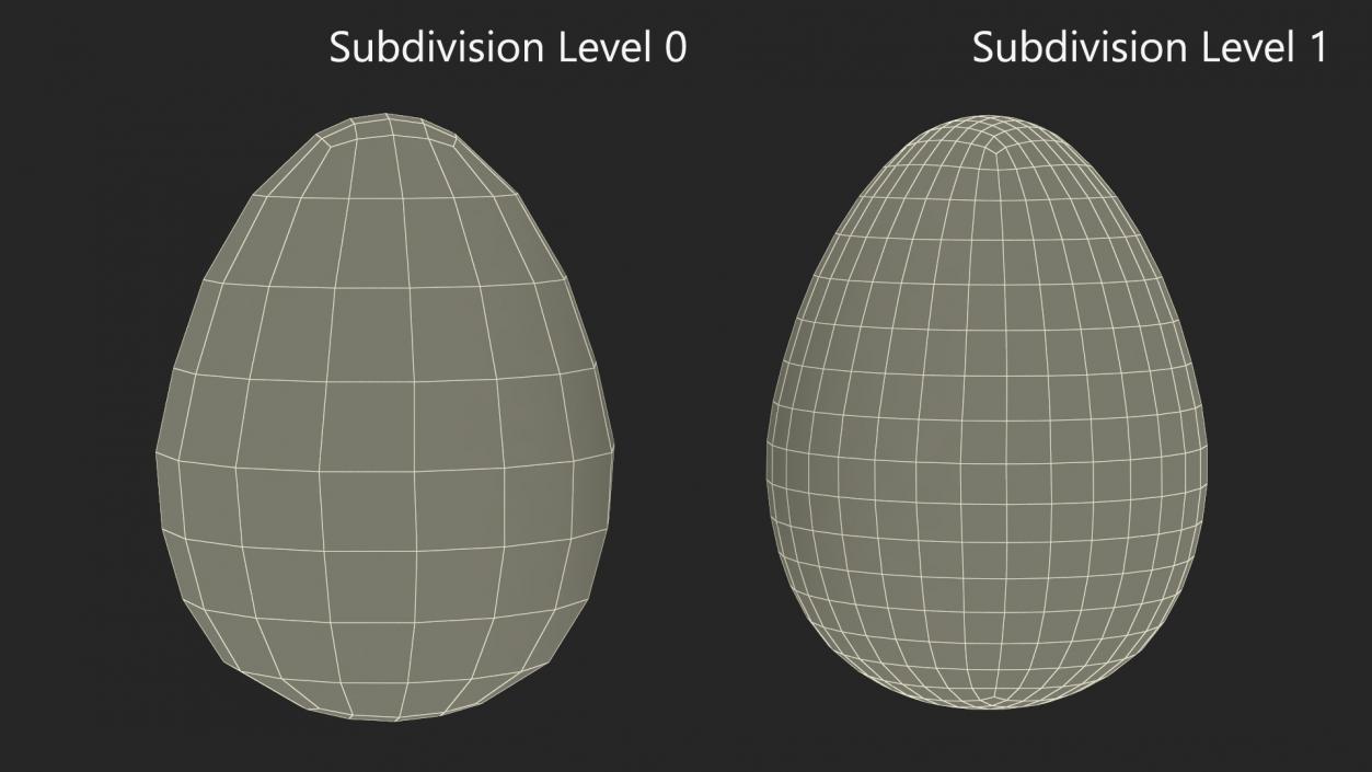 Egg Smiley Face 2 3D