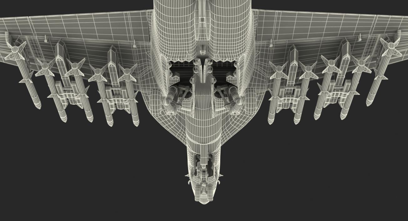 3D Fighter FA-18EF Super Hornet model