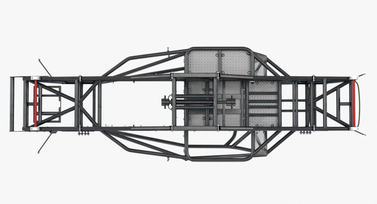 Monster Truck Bigfoot Frame 3D