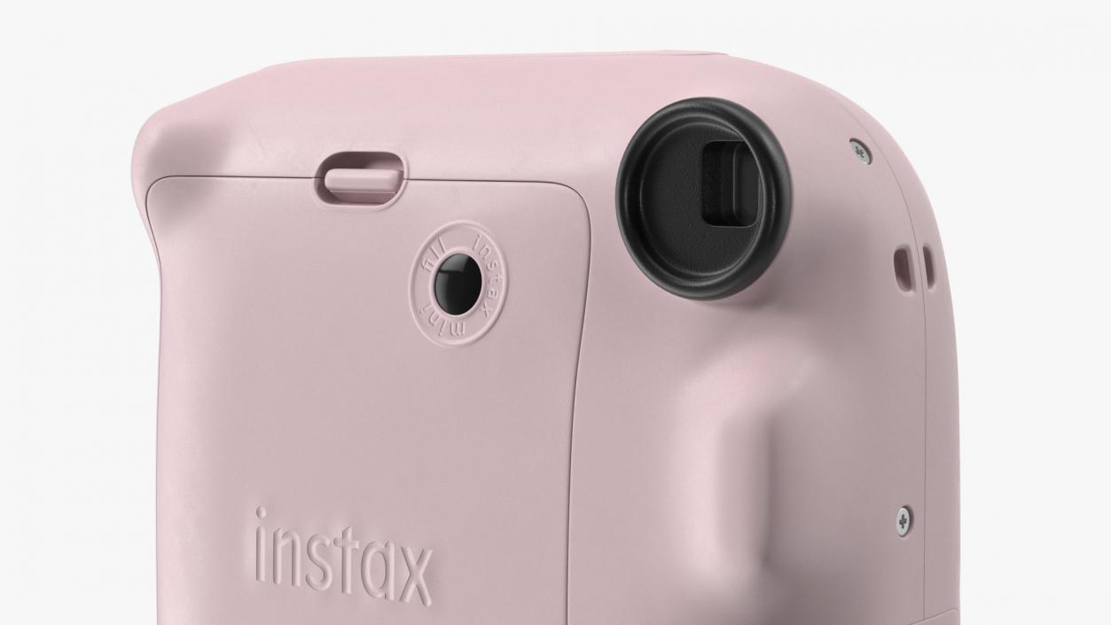 3D Fujifilm INSTAX Mini 12 Camera Blossom Pink model