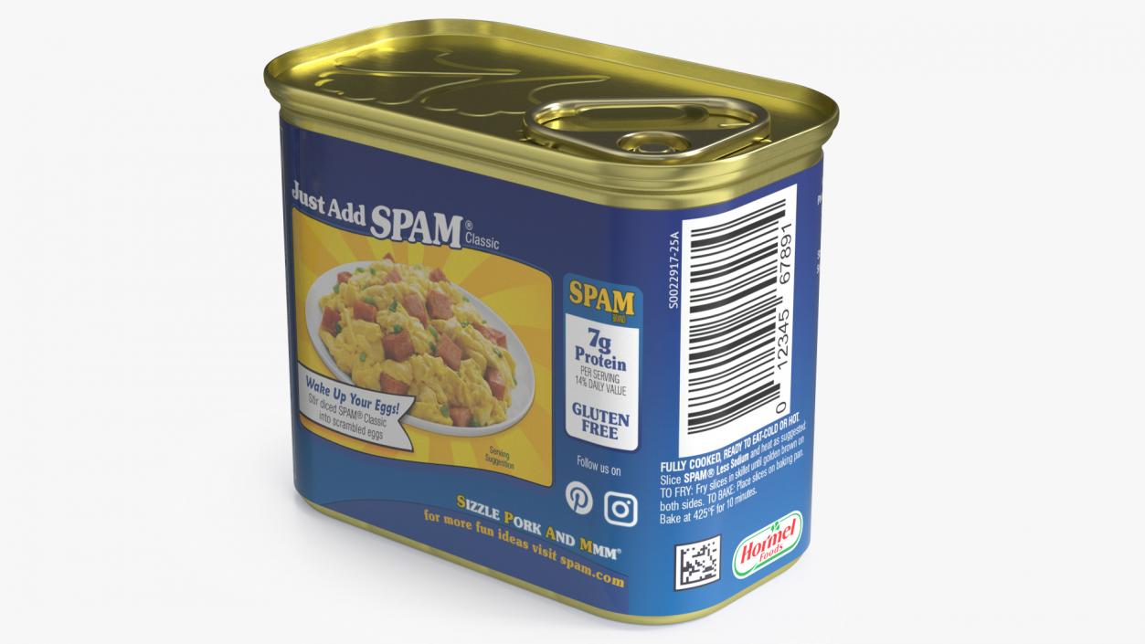 Canned Food Closed Collection 3D model