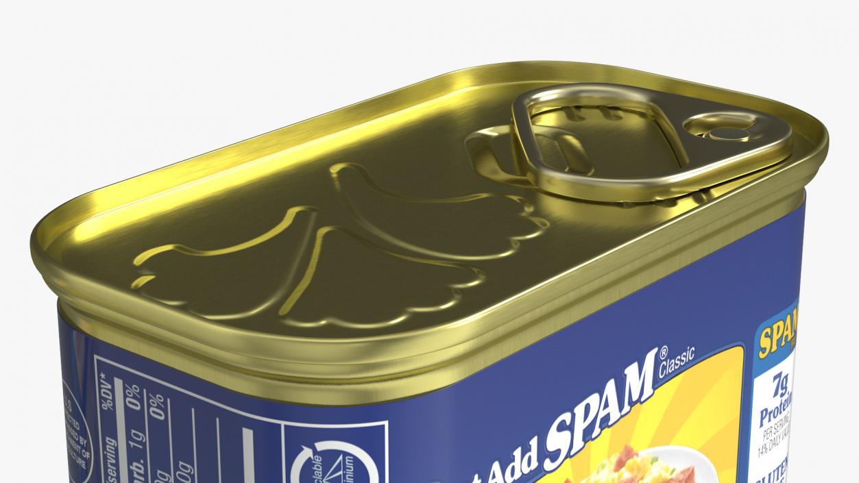 Canned Food Closed Collection 3D model