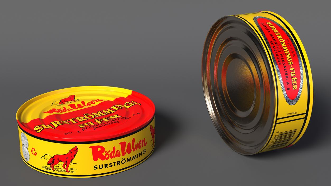 Canned Food Closed Collection 3D model