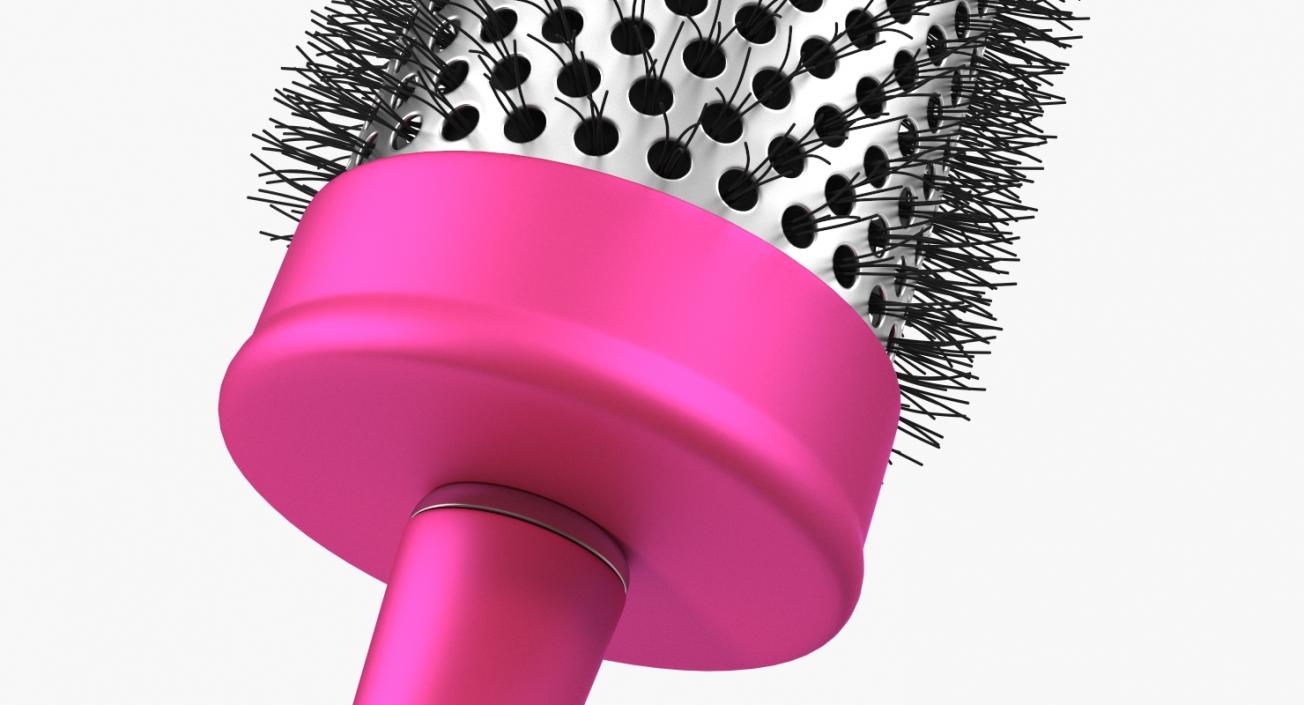 3D Round Hair Brush