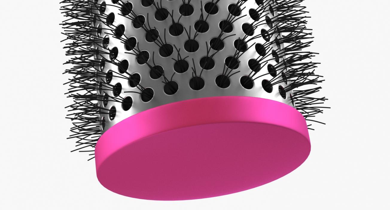 3D Round Hair Brush