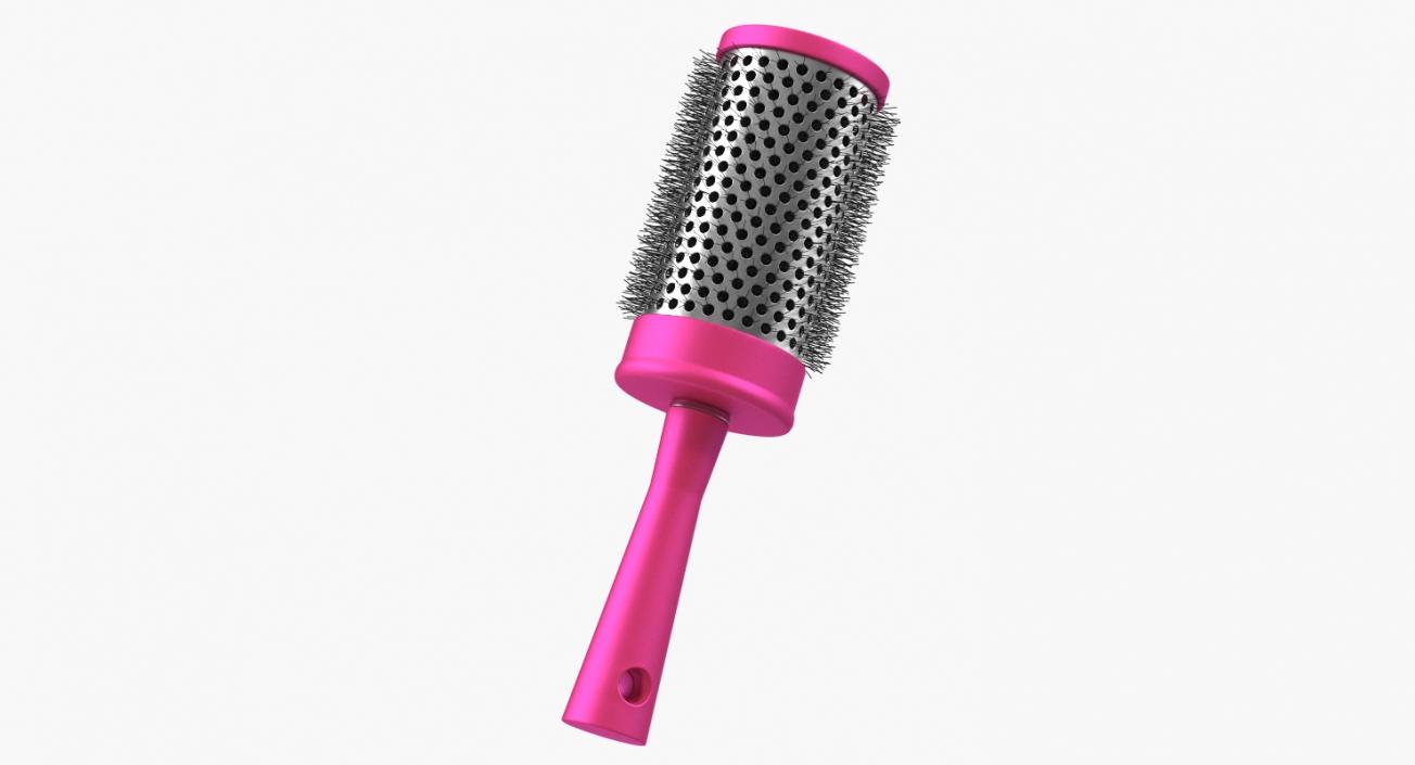 3D Round Hair Brush