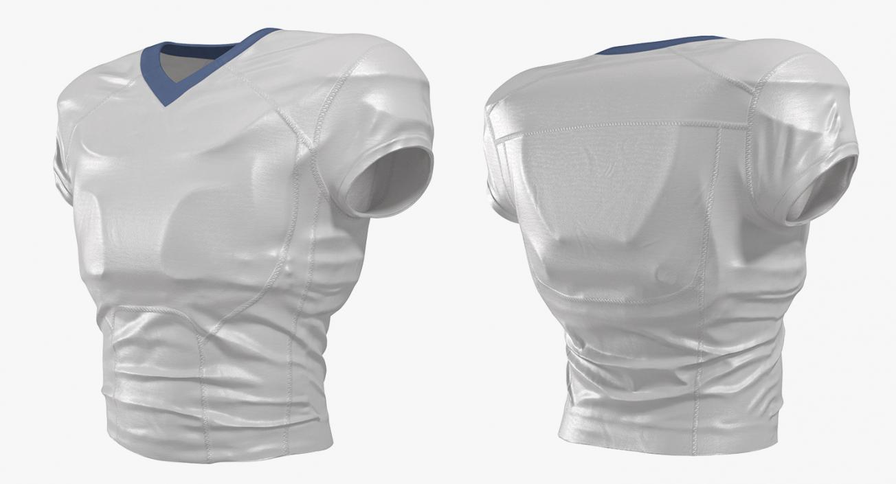 American Football Player Uniform 3D