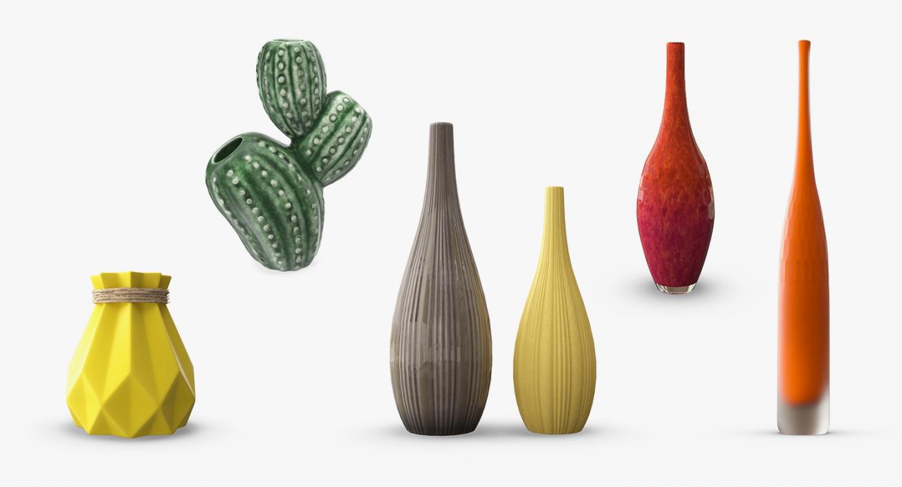 Decor Vases Collection 2 3D model