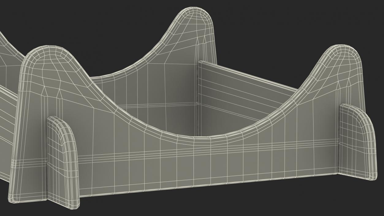 3D Wood Stillage Rack for Beer Casks model