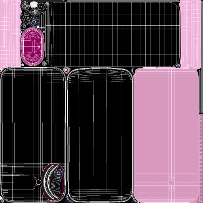 3D model Apple IPhone 16 Pink