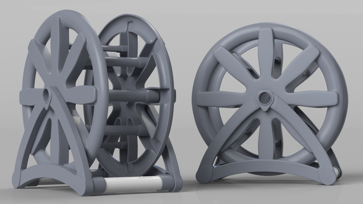 Plastic Hose Roller 3D model