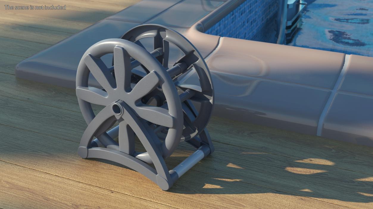 Plastic Hose Roller 3D model