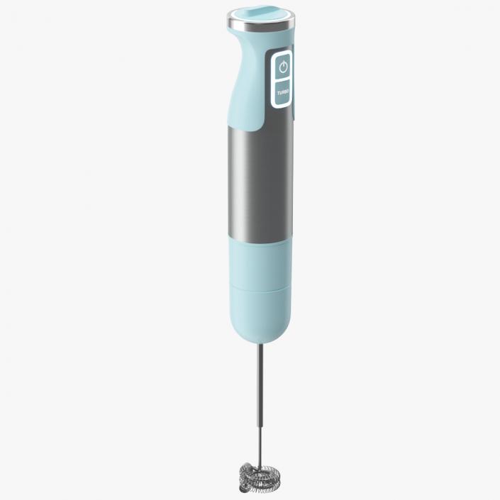 3D Stick Immersion Blender with Milk Frother