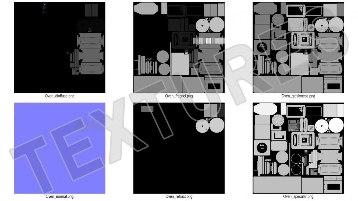 3D Amazon Alexa Smart Oven model