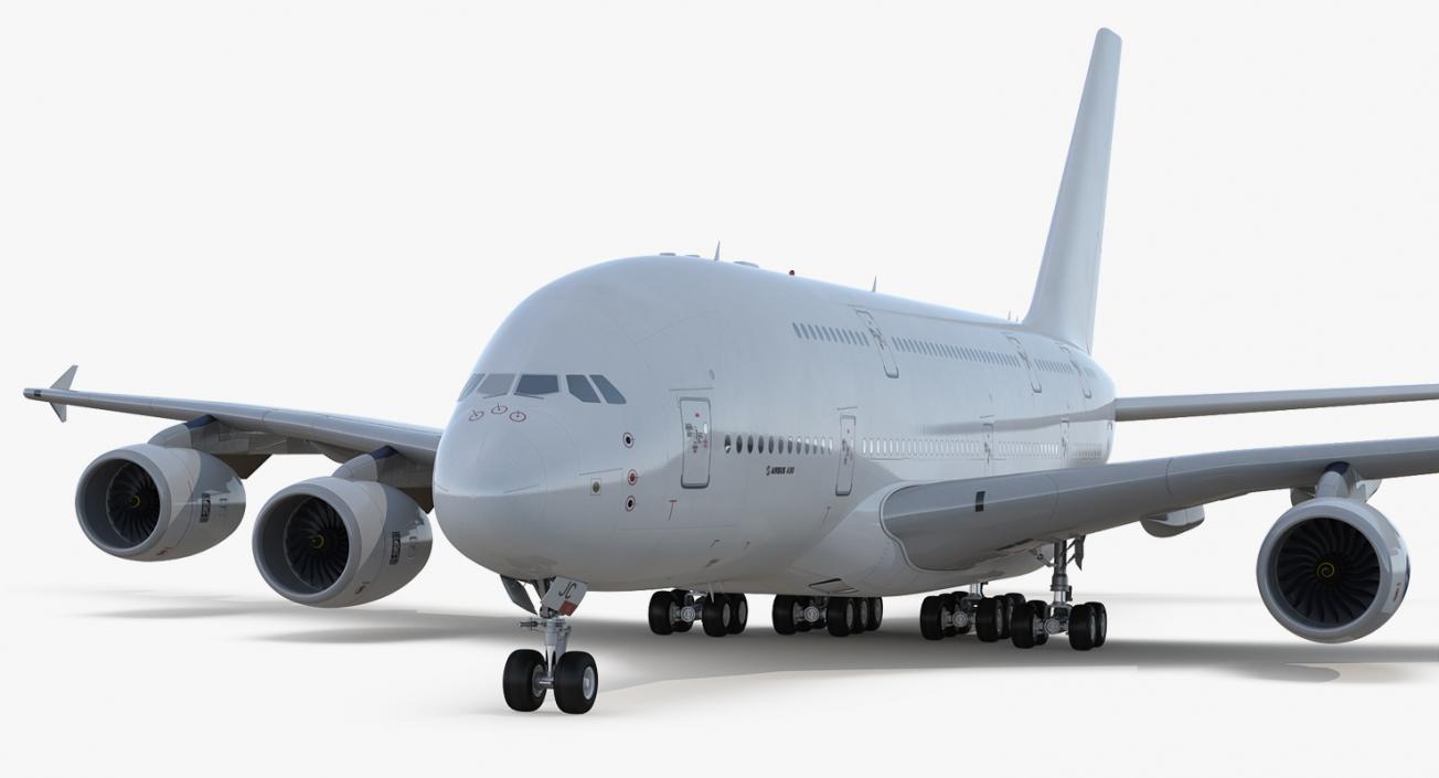 3D Airbus A380-800 Generic model