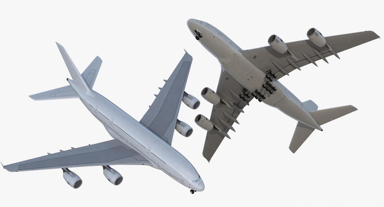 3D Airbus A380-800 Generic model