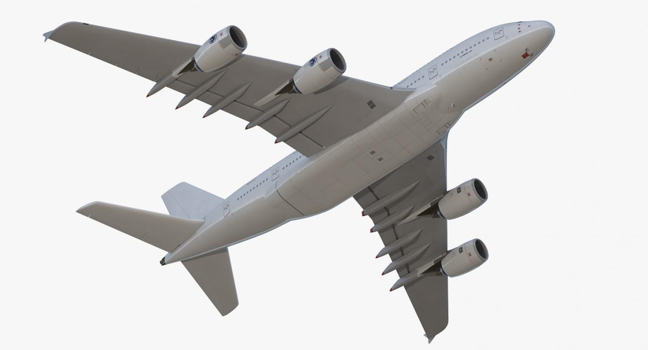 3D Airbus A380-800 Generic model