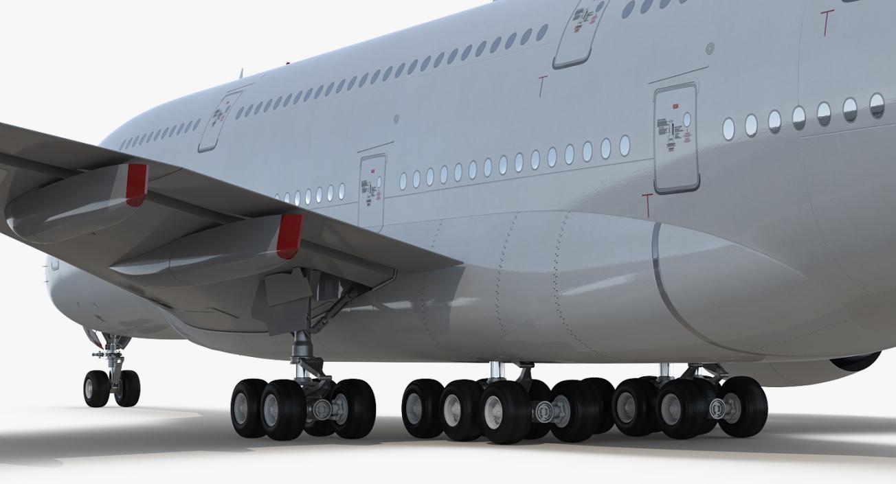 3D Airbus A380-800 Generic model