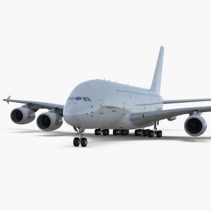 3D Airbus A380-800 Generic model