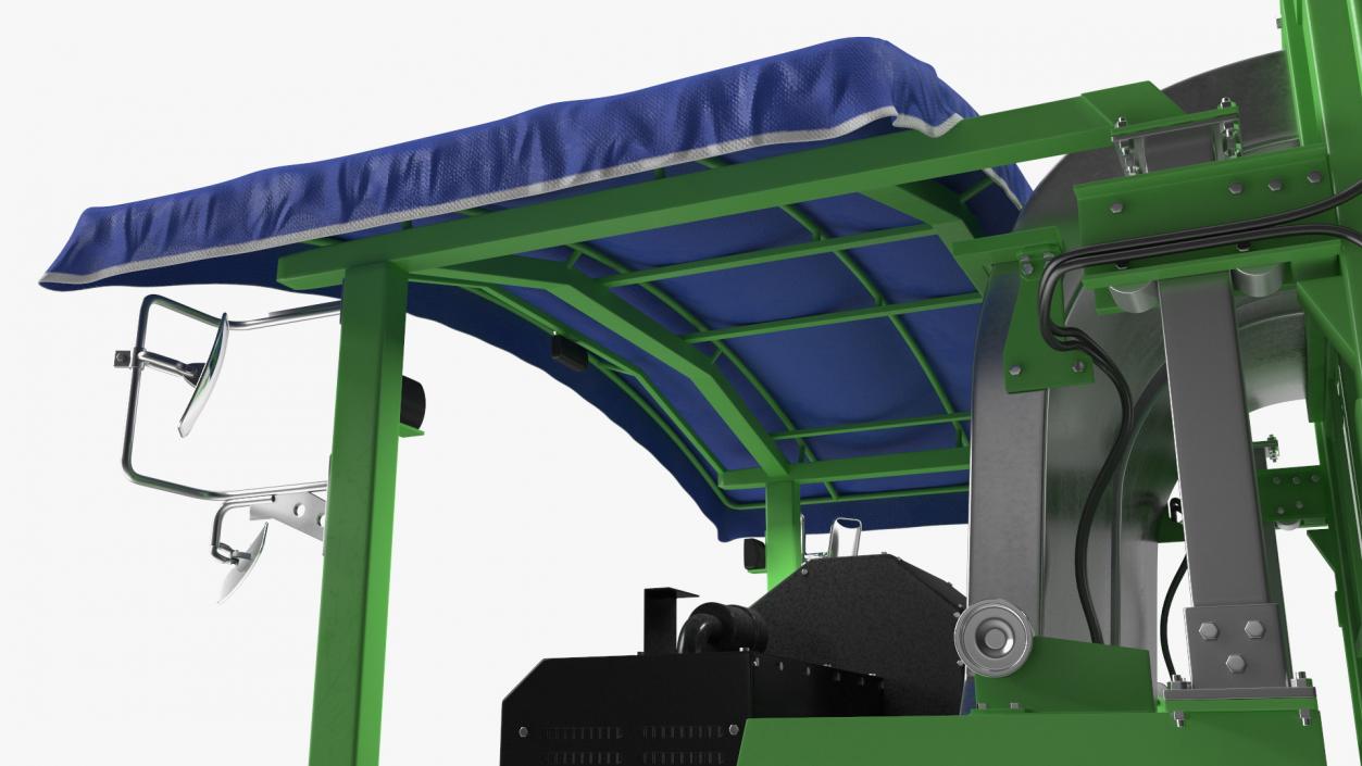 3D model Self Propelled Tea Leaf Harvester Rigged