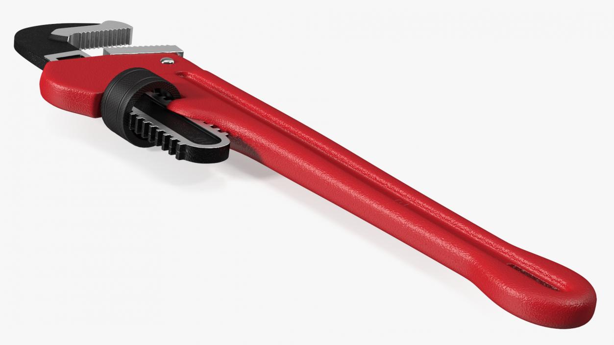 3D model Straight Pipe Wrench