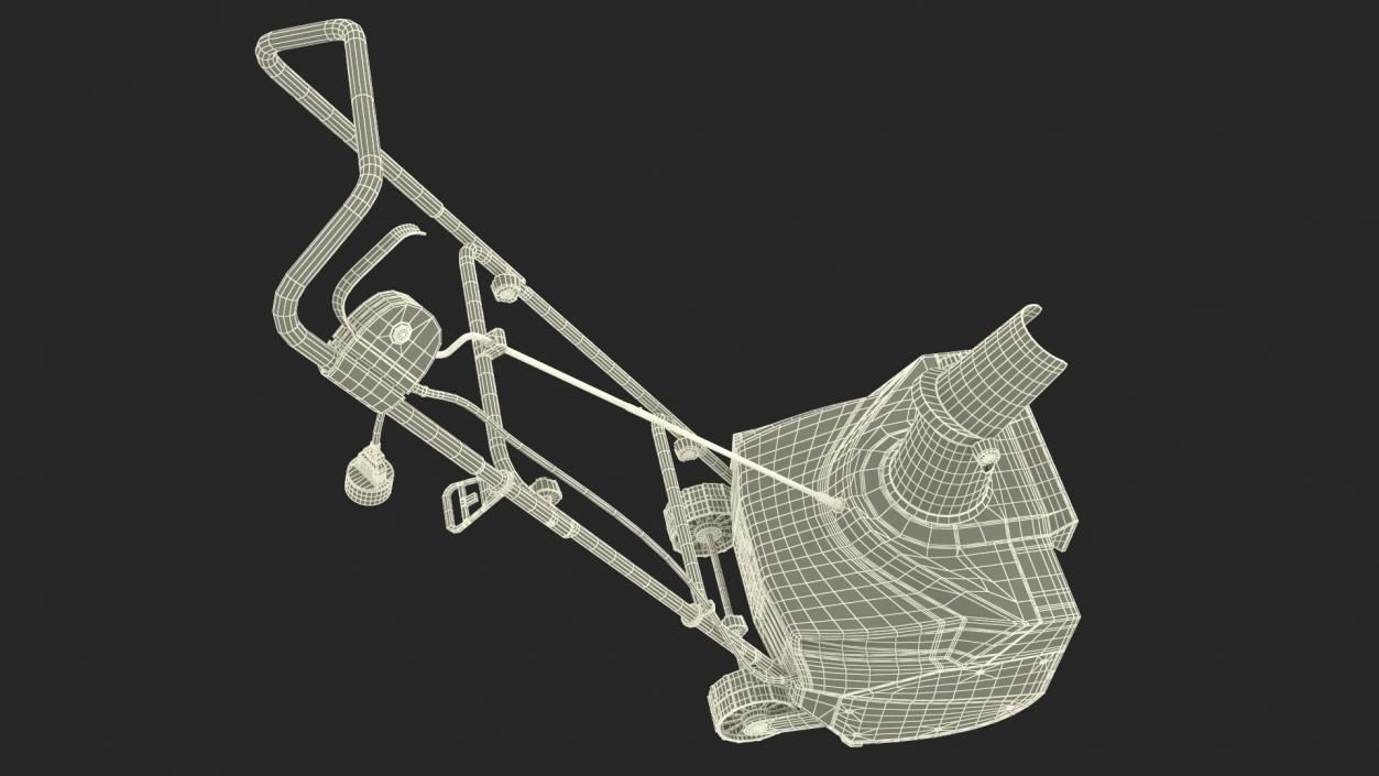 3D Electric Snow Thrower Poulan model