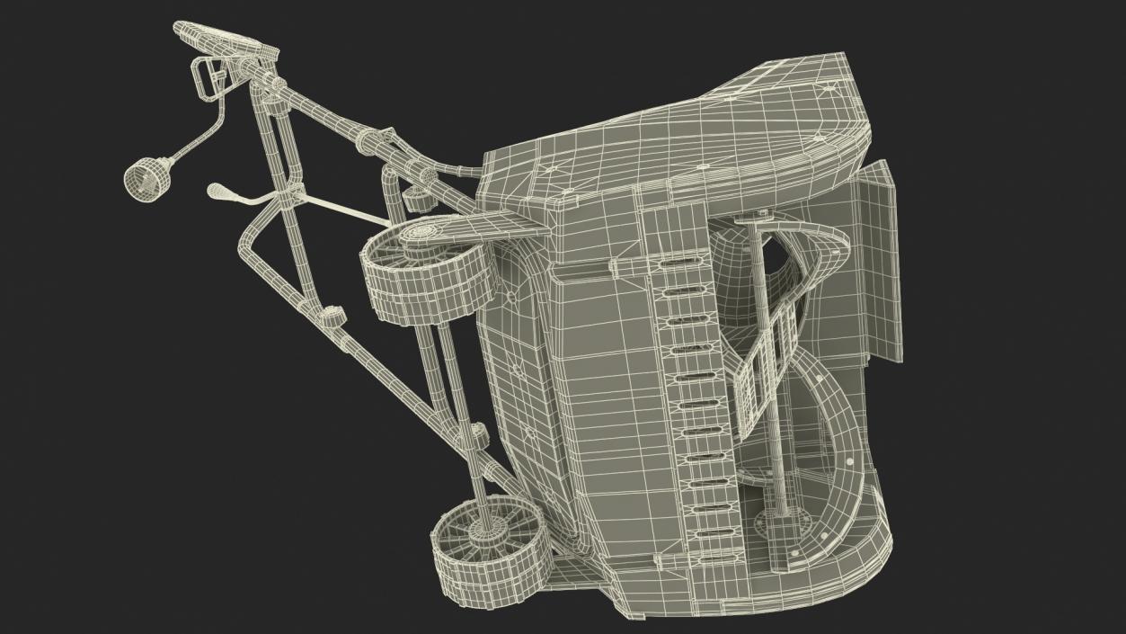 3D Electric Snow Thrower Poulan model