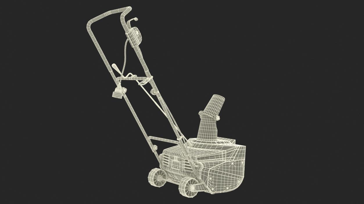 3D Electric Snow Thrower Poulan model