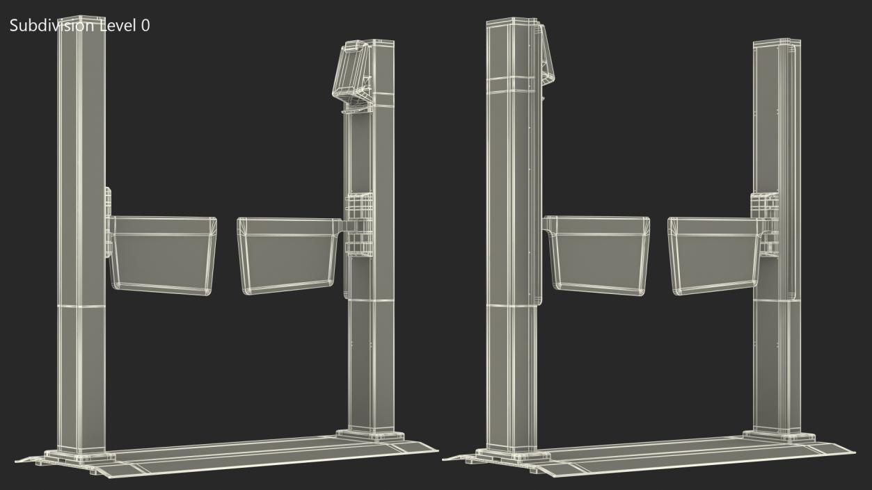 3D Axess AX500 Smart Gate NG Flap Paddle ADA