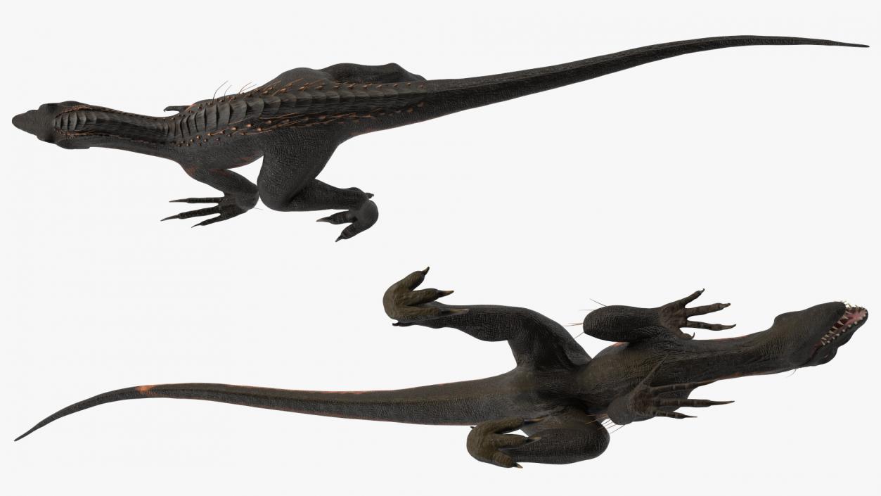 3D model Indoraptor Crouching Pose