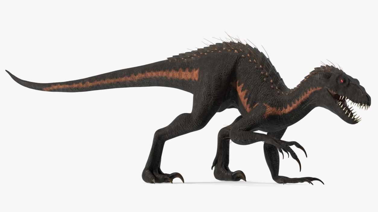 3D model Indoraptor Crouching Pose