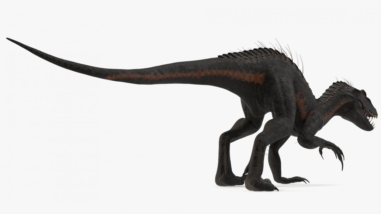 3D model Indoraptor Crouching Pose