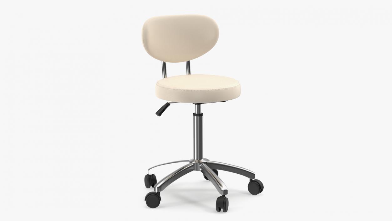 3D Medical Office Chair Beige