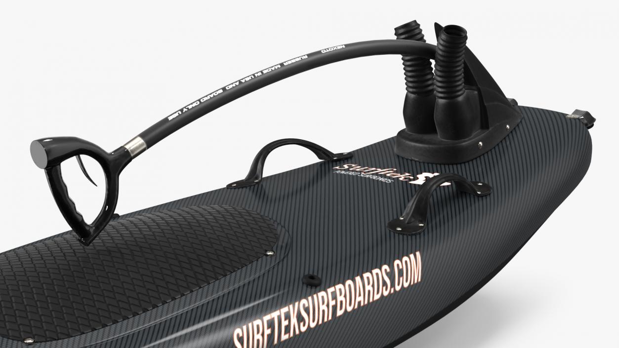 Surftek Aquasurf Jet Surfboard Folded Carbon 3D model