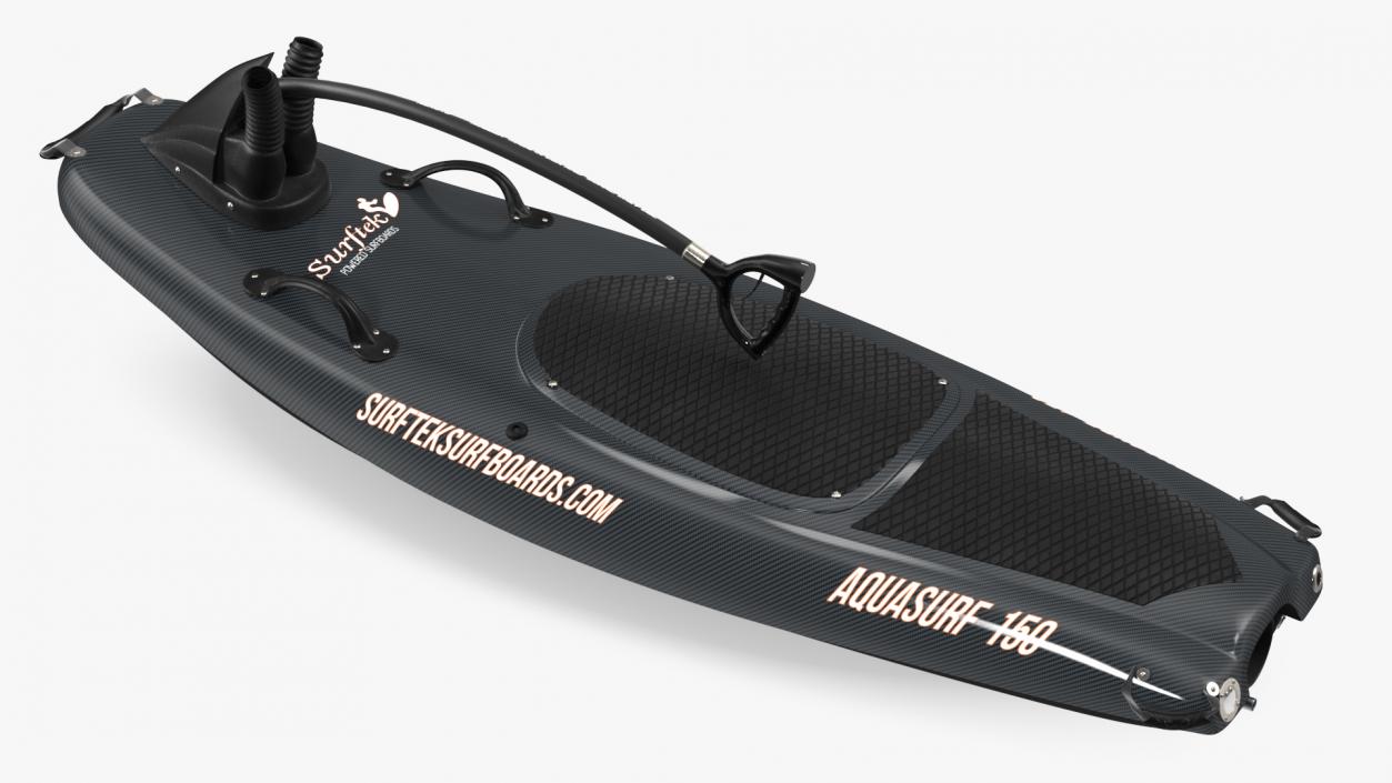 Surftek Aquasurf Jet Surfboard Folded Carbon 3D model