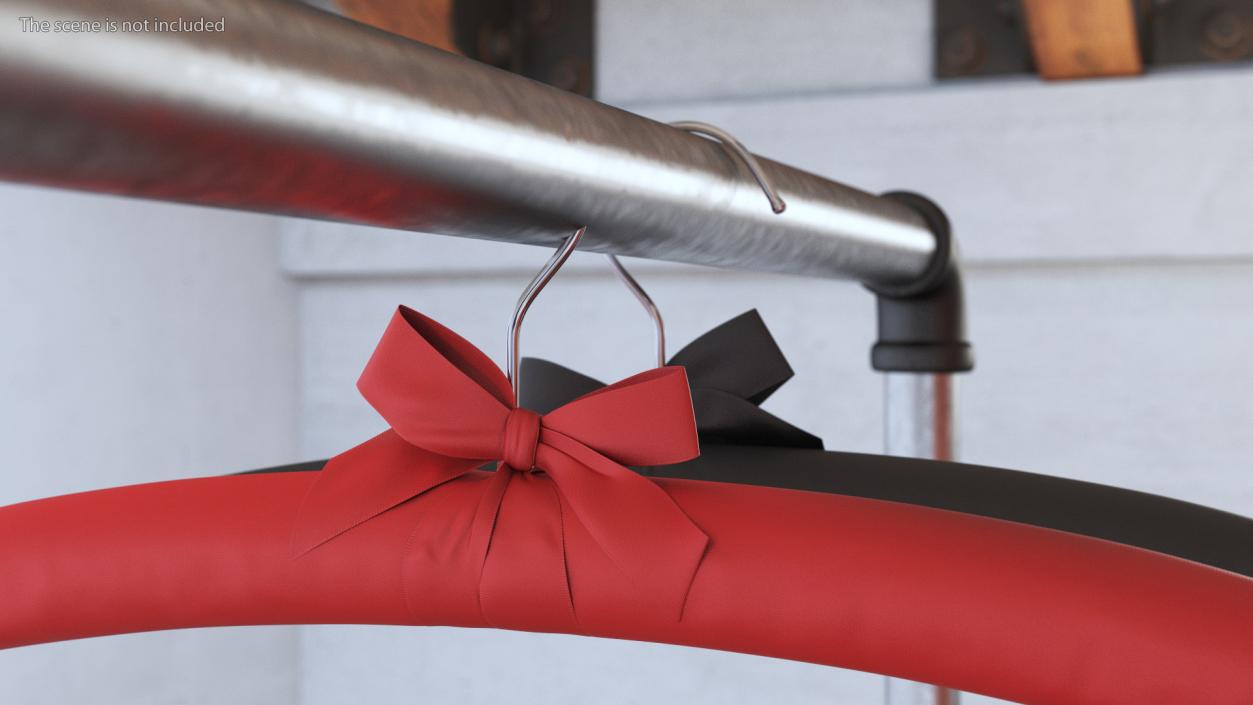 Ribbon Red Bow 3D model