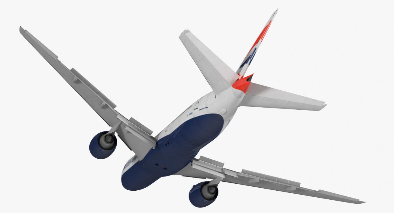 Boeing 777 200ER British Airways 3D