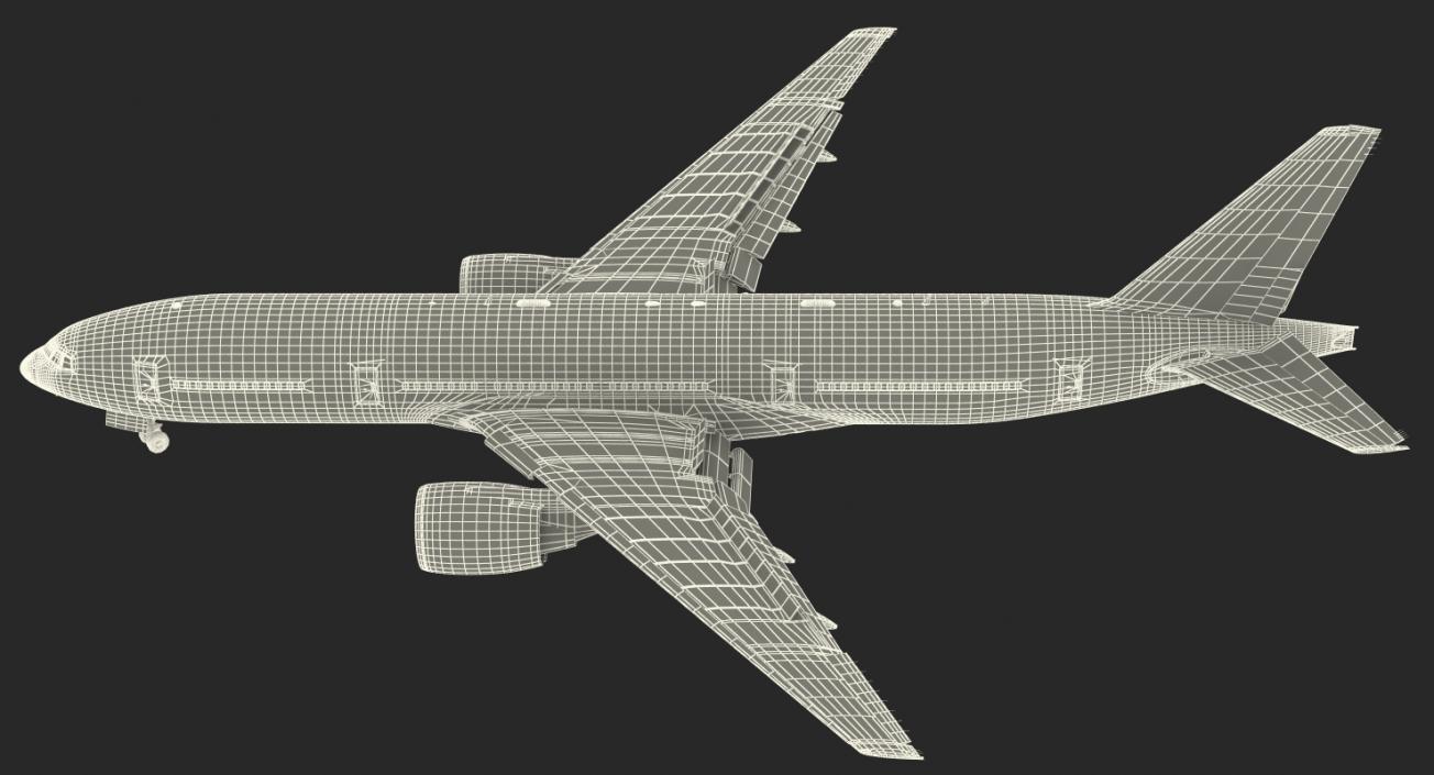 Boeing 777 200ER British Airways 3D