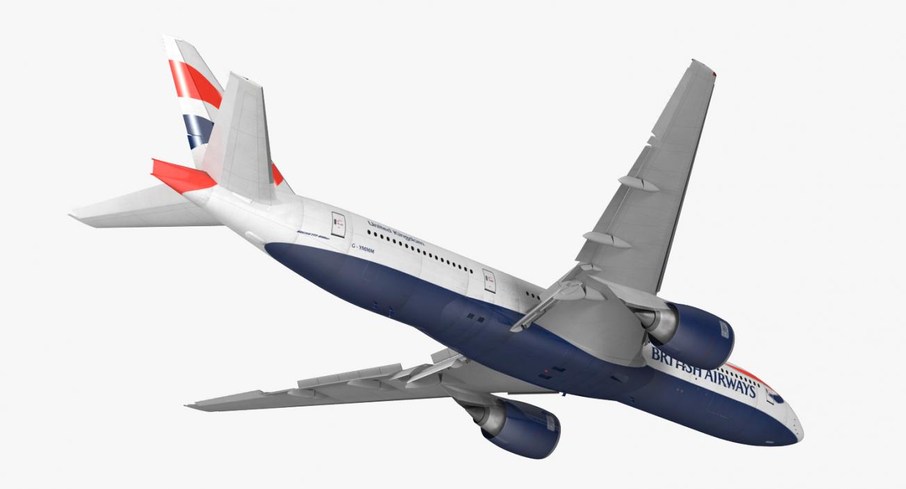 Boeing 777 200ER British Airways 3D