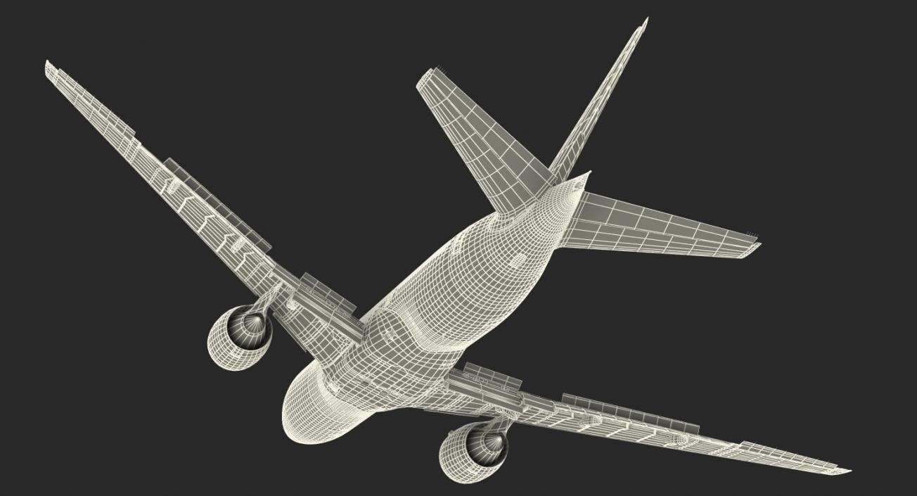 Boeing 777 200ER British Airways 3D