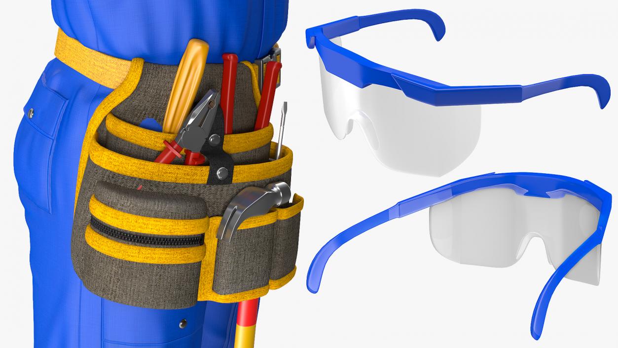 Electrician Clothes 3D model