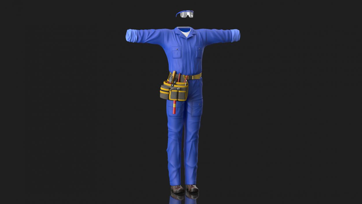 Electrician Clothes 3D model