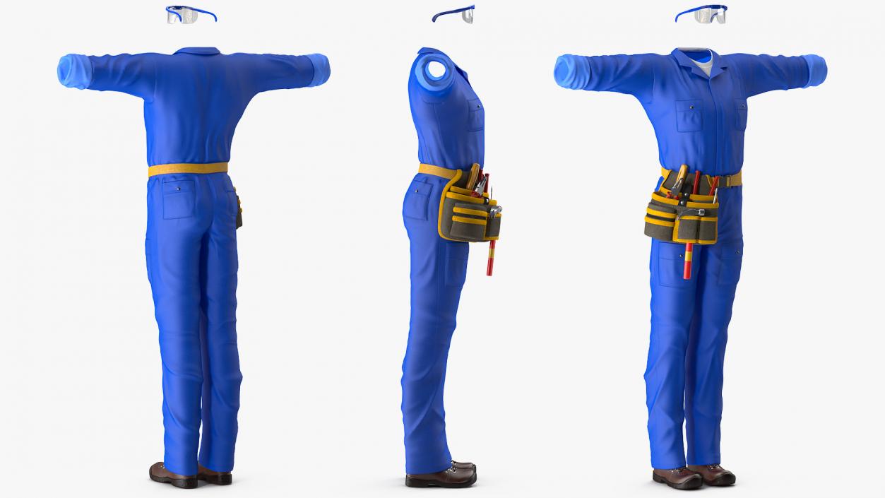 Electrician Clothes 3D model