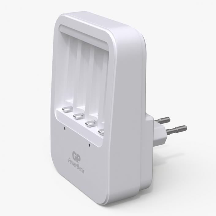 3D Battery Charger GP Powerbank model