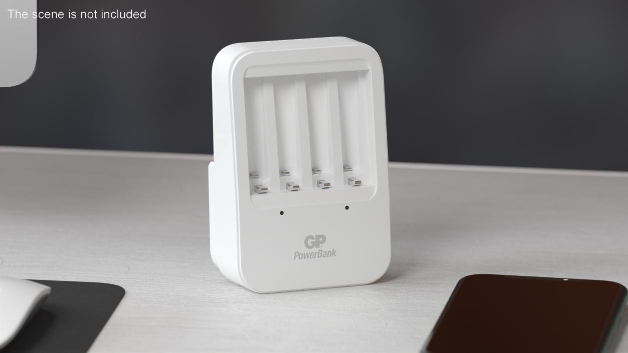 3D Battery Charger GP Powerbank model