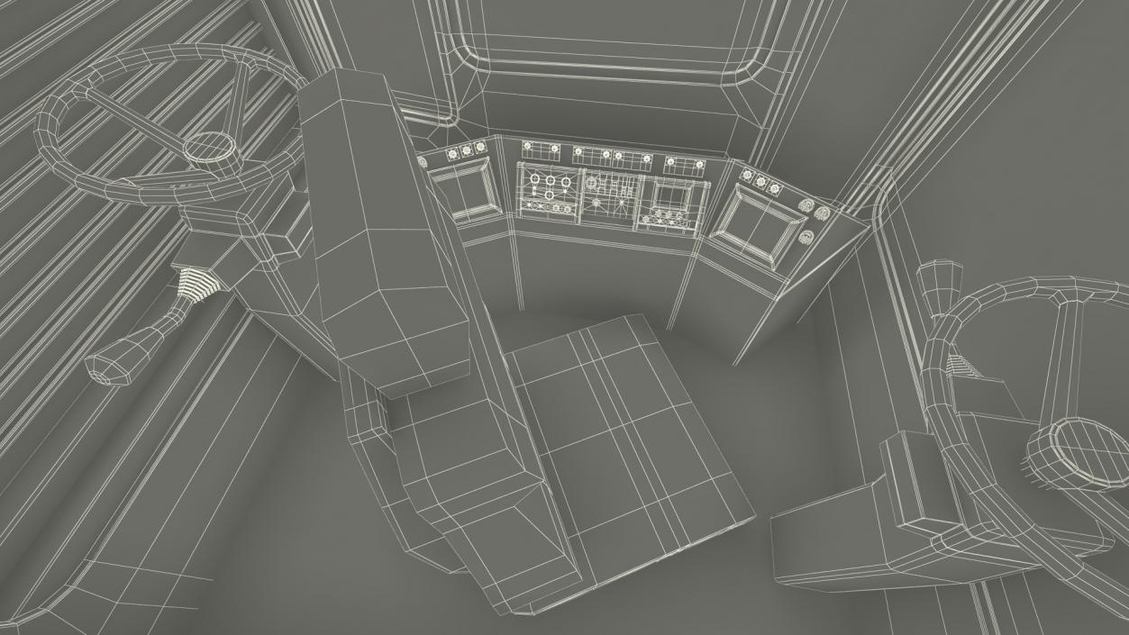 3D Slag Pot Carrier Used Rigged model